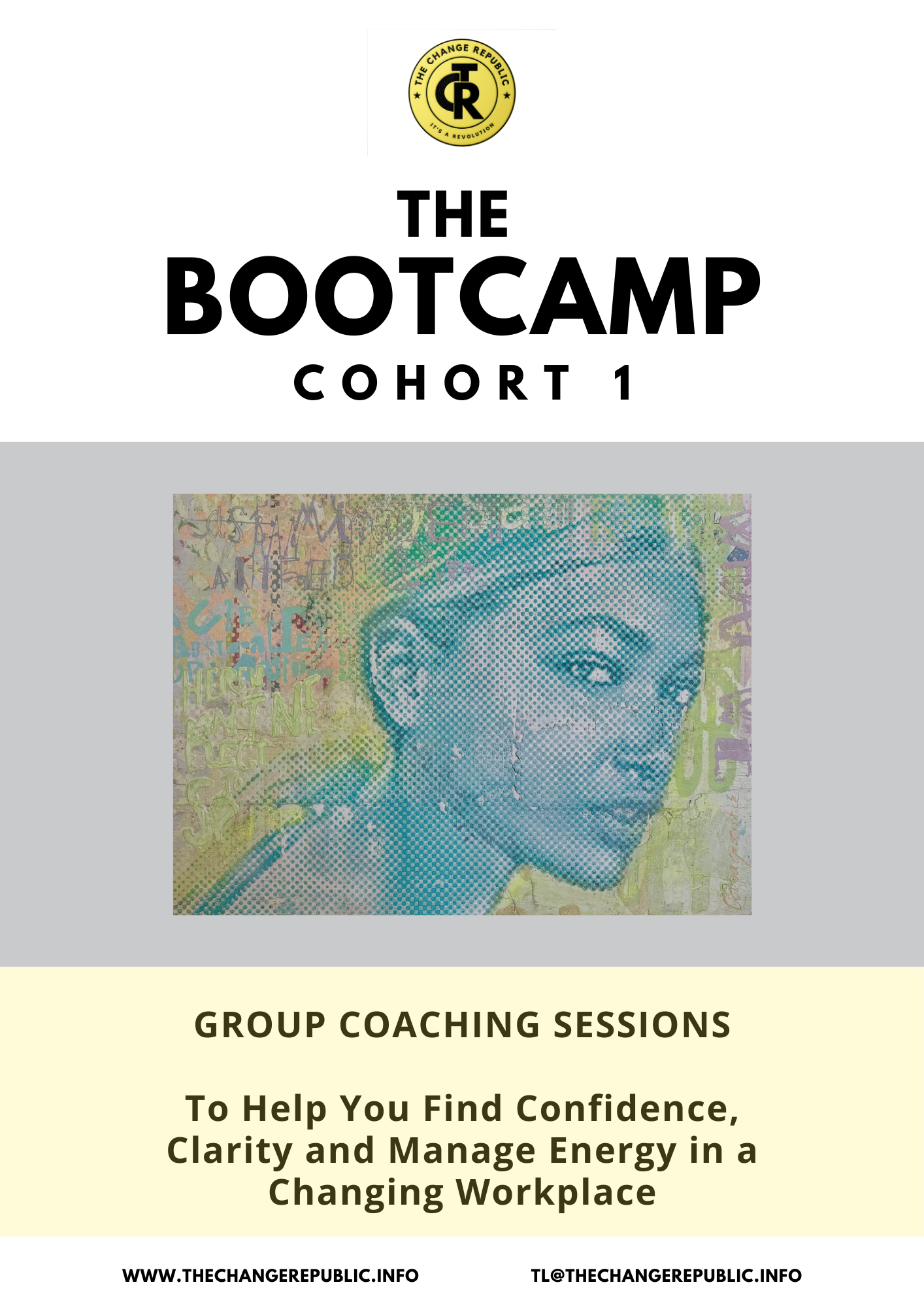 The Bootcamp by The Change Republic Group coaching program to increase clarity, confidence and energy