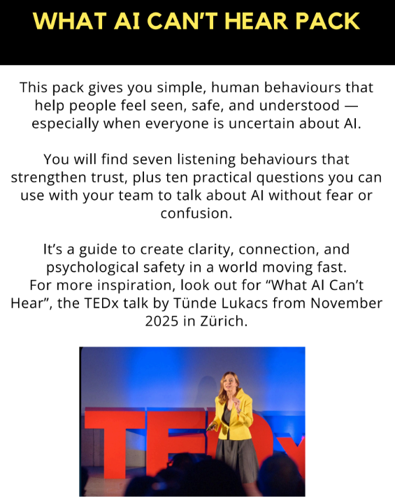What AI Can't Hear Pack by The Change Republic What AI Can't Hear Pack by The Change Republic