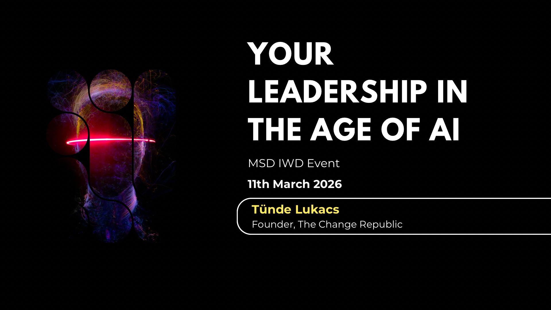 Keynote MSD Your Leadership In The AI Age Keynote MSD Your Leadership In The AI Age